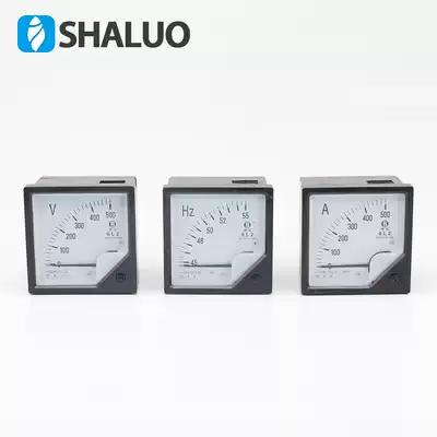 Generator set switch box pointer instrument 6L2 current frequency meter Hz 380V 220V 500V voltmeter