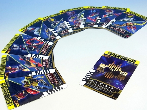 假面骑士 DECADE DX 帝骑变身腰带20张卡 新