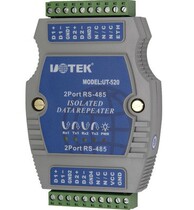 宇泰 UT-520 光电隔离防雷型RS485双路放大延长中继器