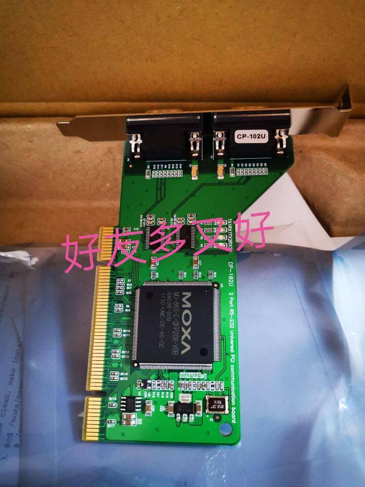 MOXA Brand New Original 2-Port RS-232 Multi-Serial Card CP-102U Five-Year Warranty