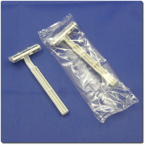 Disposable razor Hotel hotel supplies sauna supplies bath supplies cylindrical handle independent packaging