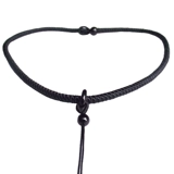 Оригинальная агатовая подвеска, ожерелье из шнура из воскового агата, изумрудный ремешок