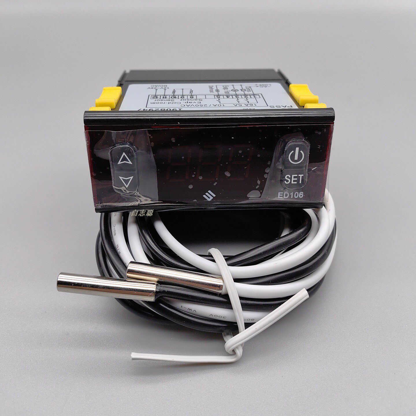 ED106W 12~24VAC/DC 冷藏车电子温控器智能电子温度控制器 调节器