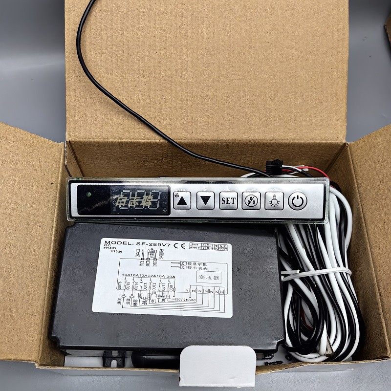 SF-289V7雪柜冰箱控温器电子显示智能全自动温控开关控制器温控器