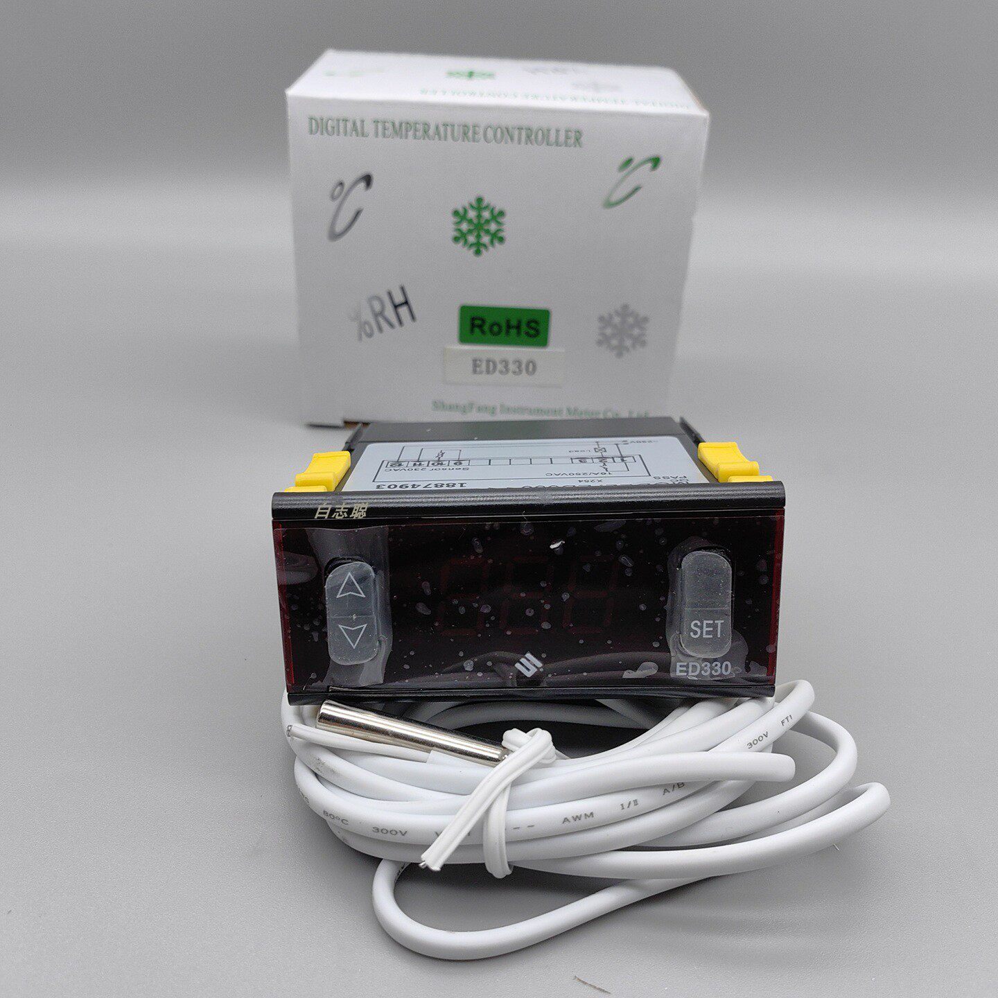 全新尚方 ED330温控器　范围-45-120℃ 制冷 加热制热温度控制器