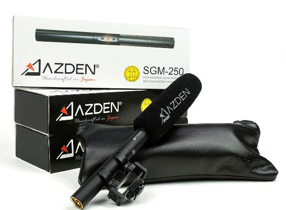 Azdan AZDEN SGM - 250 Super Point Capacitor Microphone Film and TV Audio Recording
