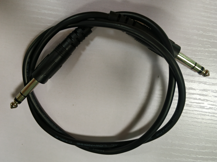 Large three-core turning large three-core extension cord stereo 6 5 turns 6 5 extension cord ear sub-connection
