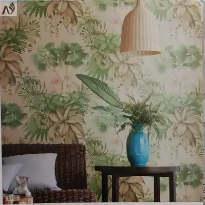 Nebres Japanese style flowers and birds waterproof, rubable, mildew-proof, wear-resistant, environmentally friendly and harmless Japanese texture background wall paper