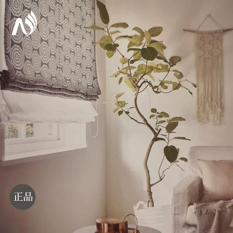 Japan imports Roman blinds curtains minimalist lifting blinds custom roller shutters Living room Balcony Fields Halfshade Drapes