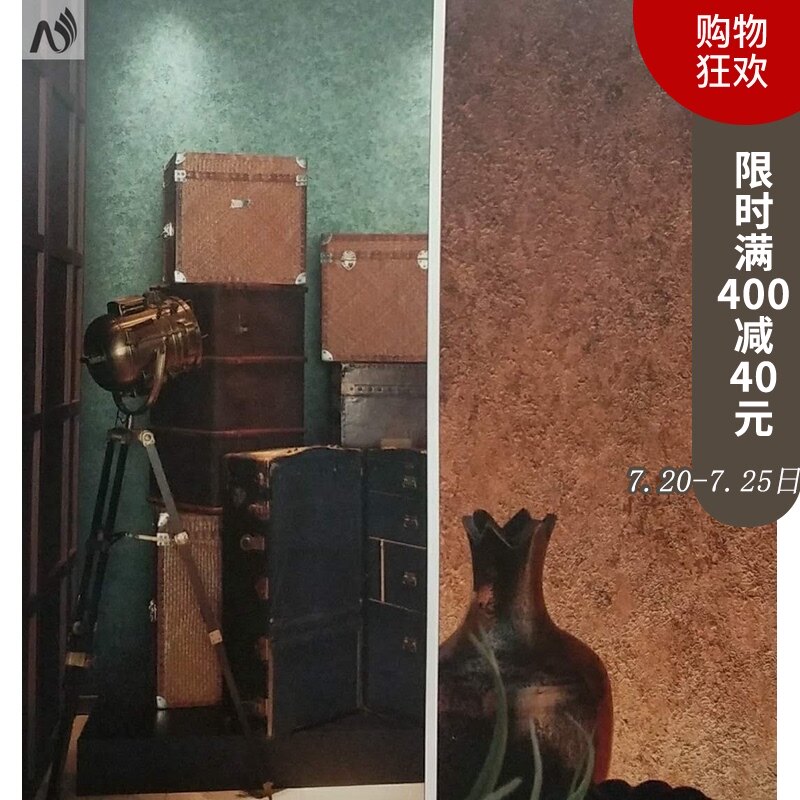 Nebres imported waterproof moisture-proof can be scrubbed environmental protection household brush glue wallpaper flame retardant living room kitchen universal