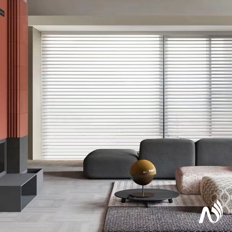 Nebres Shangri-la Shutter Curtain Makeup Room Office Home Shade Sun Shade Lifting Curtain Fashion New