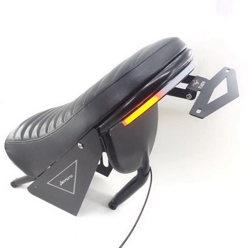 Cub 500 lắp ráp đuôi ngắn Khung giấy phép lắp ráp đệm đuôi ngắn Thái Lan sửa đổi đuôi ngắn retro đuôi ngắn - Đệm xe máy giá yên xe sirius