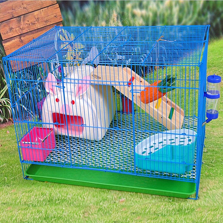 Rabbit cage Guinea pig cage Pet cage Dutch pig cage Rabbit cage Large king size multi-province cage Rabbit