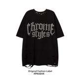 Оригинальная дизайнерская футболка подходит для мужчин и женщин в стиле хип-хоп, тренд сезона, оверсайз, короткий рукав