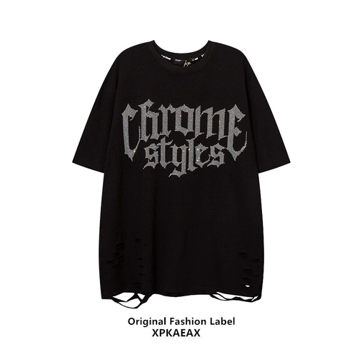 Оригинальная дизайнерская футболка подходит для мужчин и женщин в стиле хип-хоп, тренд сезона, оверсайз, короткий рукав