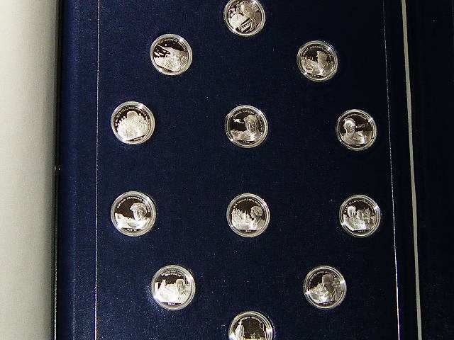 澳大利亚的历史文化著名事件银章纪念48枚38