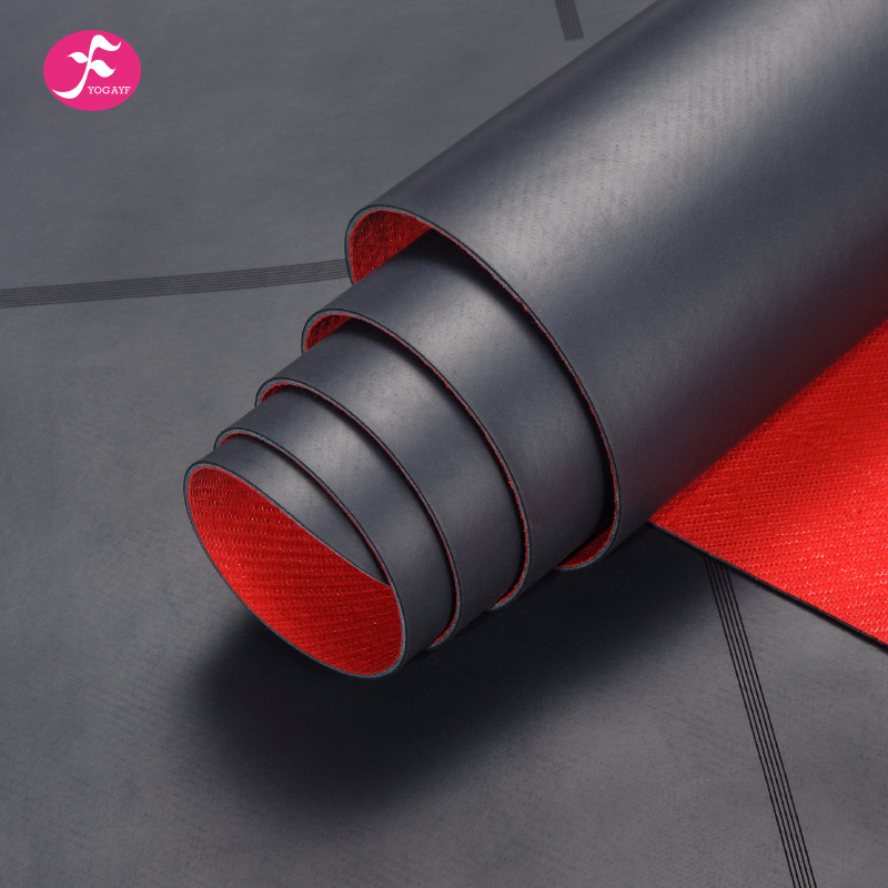 One Van body bit line pu natural rubber yoga mat soil haute mat men and women anti-slip widening lengthened sports fitness mat