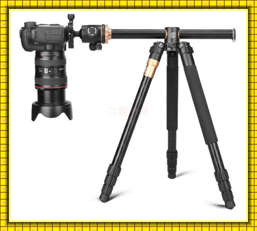 Central axis horizontal tripod Micro SLR camera Overhead shot bracket Clothes flat shot Desktop goods Painting Calligraphy gourmet