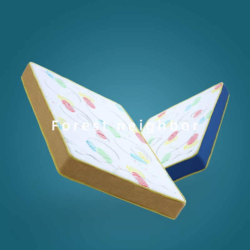 Youth and children's mattress spring plus brown breathable crest guard 3E coconut Mengwei brown single purchase mattress is always paid