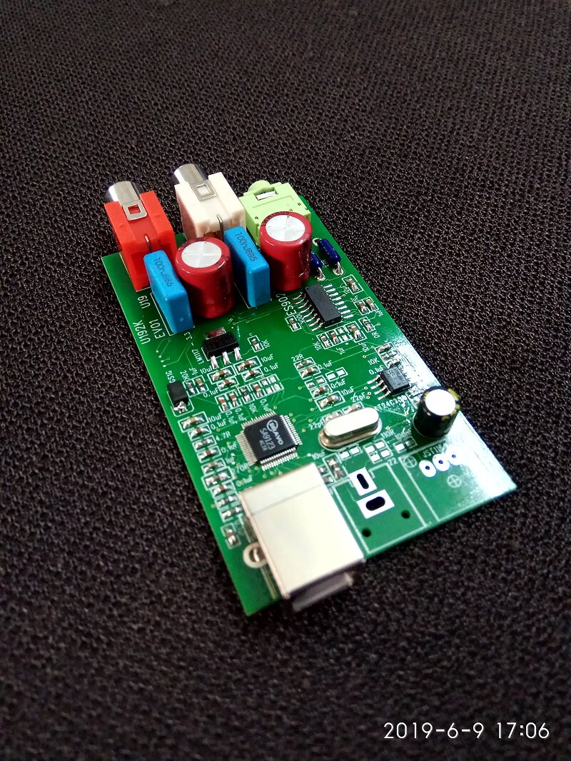 USB 192K DAC phonon card