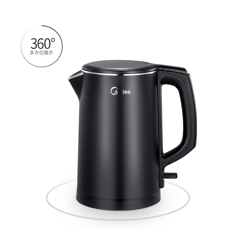 ấm nấu nước Ấm đun nước điện Midea / Midea MK-HJ1512 Ấm đun nước chống rung gia đình 304 inox nhanh tự động tắt nguồn - ấm đun nước điện am dun sieu toc