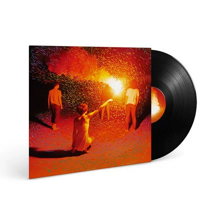 Chính hãng tại chỗ Houhai lớn ban nhạc cá mập trái tim để đĩa nhựa vinyl hoang dã máy quay đĩa album lp đĩa 12-inch - Máy hát