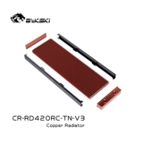 Bykski CR-RD420RC-TN-V3 420 Медная вода Холодный объем 14 см. Вентилятор использует однослойную строку с водяным охлаждением