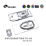 Bykski N-EV3090FTW3-TC-V2 графическая карта задняя плана памяти холодная голова EVGA RTX3090 FTW3