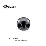 Bykski B-Te3-X Water Cold Accessories Boutine 3 Подключить 3 ссылки/черный компьютер разделенная вода холодная подключение