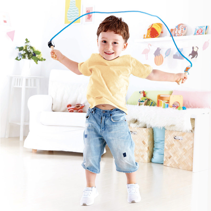Hape Clown Jumping Rope Children's Baby Rope Wood 3 Year Old Outdoor Sports Games Infant Boys Girls Toys-Taobao