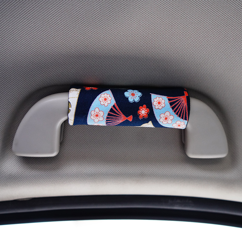Japan JDM Retrofit Car Handle Suit with armrest roof handle sleeve protective sleeve door Inner grip ceiling