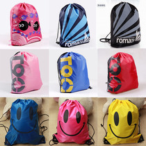 Men and women couples outdoor cycling exercise fitness ultra-light portable shoulder backpack drawstring storage bag large capacity