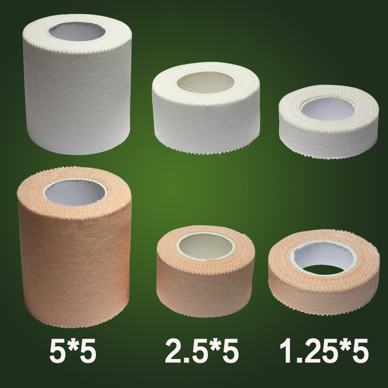 Medical rubberized fabric flat side easy to tear white complexion cotton tape zinc oxide rubber paste Guzheng protective nail cloth patch