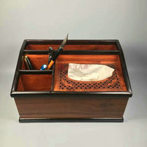 Rosewood multifunctional storage box ornaments mahogany storage box storage box wood carving box solid wood storage box