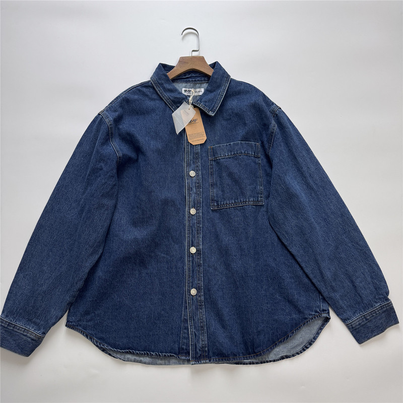 Original Export Order, Original Packaging, Thick Hot Item Denim Shirt Original Export Order, Original Packaging, Thick Hot Item Denim Shirt