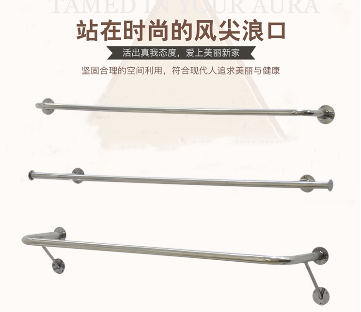 Clothing Store Display Rack Display Shelf Men And Women Children's Clothing Special Upper Wall Mesh Red Stainless Steel Shelves Landing Clothes Hangers