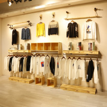 Clothing store special shelf floor combination multifunctional display rack womens display cabinet floor rack