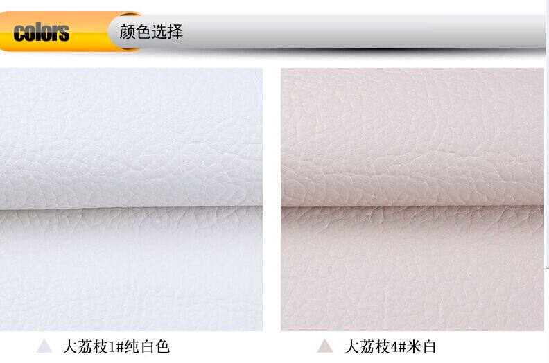 大荔枝纹PU皮革面料皮料仿皮软包装饰diy手工材料人造革沙发布料详情3