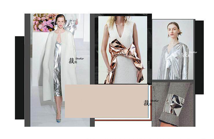 PU101贴膜人造革服装革皮革面料仿皮DIY手工柔软金属革 皮料布料详情13