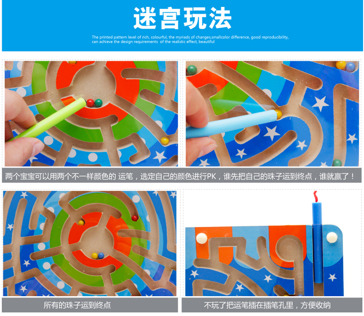 Trẻ em Labyrinth City Công viên sáng tạo Đồ chơi Phát triển máy bay Đồ chơi trí thông minh cho bé trai 3-6-9 tuổi búp bê công chúa