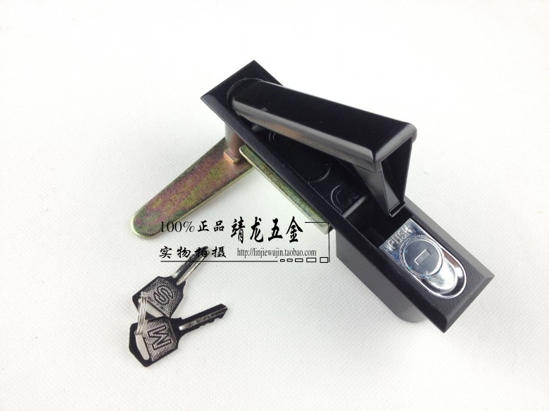 Manufacturer Direct sales Internet enclosure lock MS818MS490 black power distribution cabinet lock device lock MS480-2-1