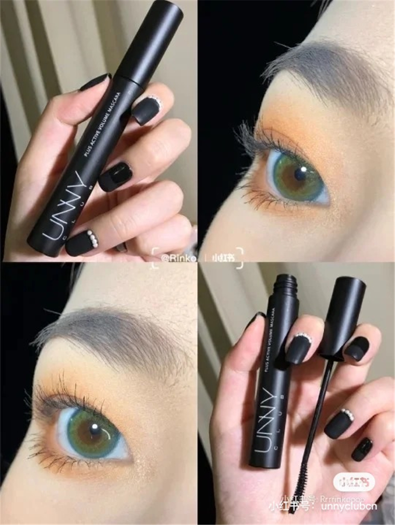 Clear cabin South Korean unny mascara hit bottom waterproof fiber long roll with fine brush head extremely fine and persistent female