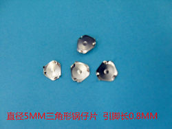 직경 5mm 핀 길이 0.8mm250 힘 -400g 스위치 버튼 하드웨어 파편 삼각형 냄비 조각