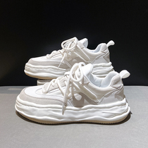 2021 New Classic Net Red Display Slim Style All Season Dissolved Woman Breathable thick bottom heightening 100 hitch pastry wave