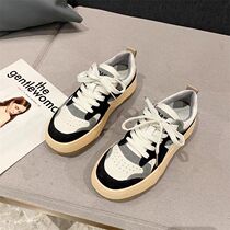 Buy it wont be wrong ~ new spring autumn season retro made old genuine leather thick bottom women sports casual board shoes Detraining shoes