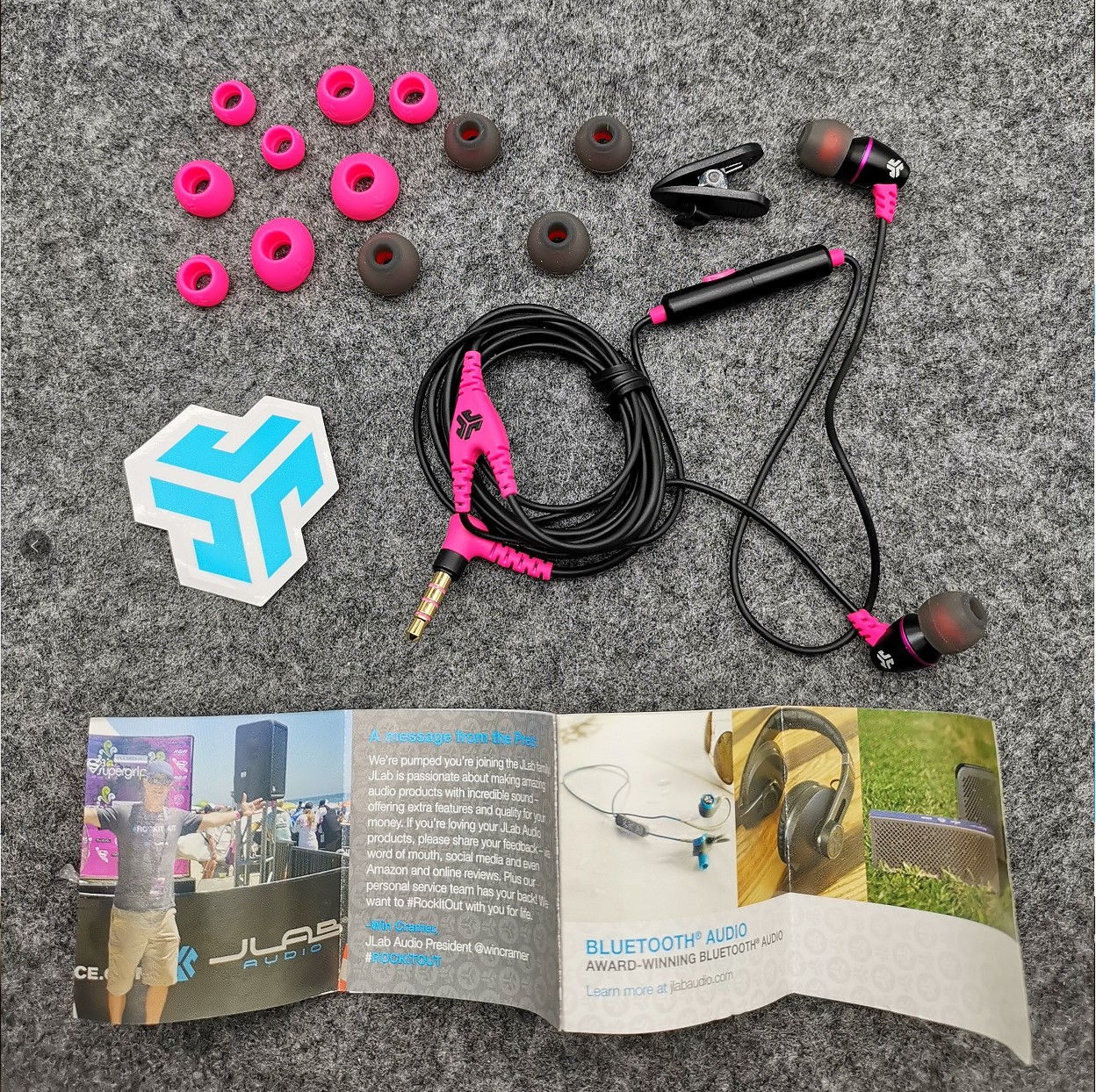 JLAB NEON In-ear Sleep Headset for a long time without tired line control with Michael call high face value Qinwang headphones