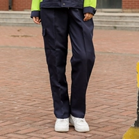 Одиночные брюки спрятаны синие