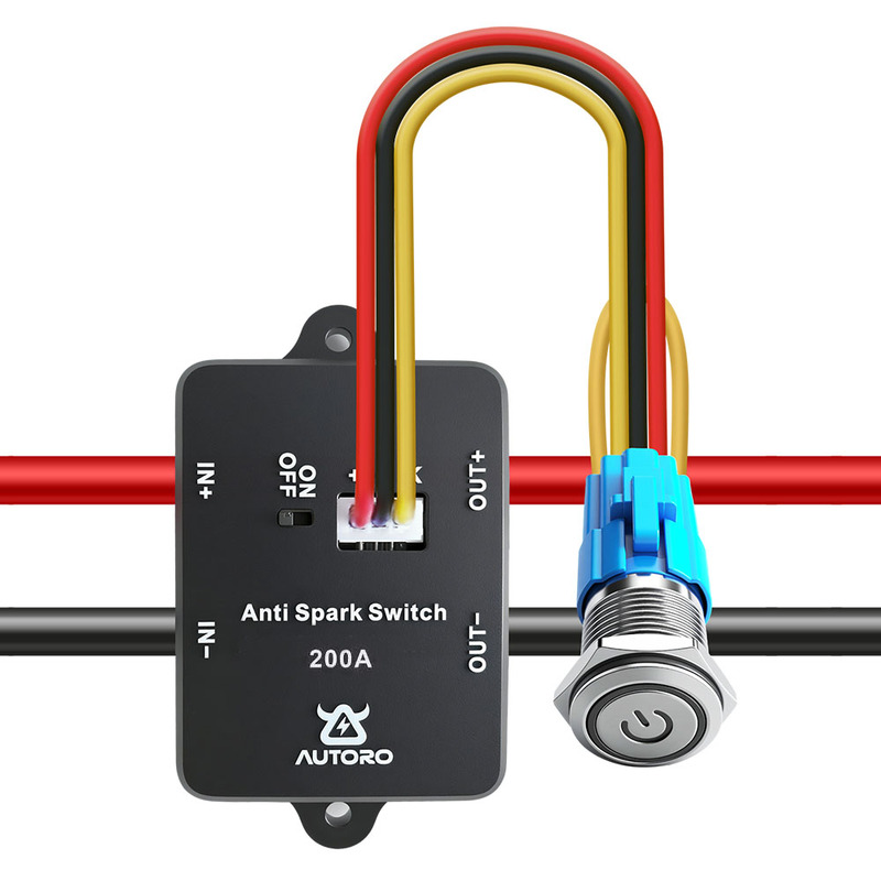 200A Anti-Spark Switch, Electronic Arc Extinguishing Switch, Electronic Arc Elimination Switch, Arc Extinguisher Anti-Sparking Switch