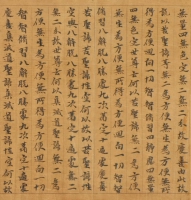 Книга Dunhuang Legacy Prise Phise The Prajna prajna paramita multi -scripture Том 119 Рукопись изображение Материал Микро распыления комплекс