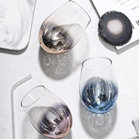 Фарфоровые фермеры Ins nordic Star Glass Glass Water Cup Home Milk Cuice Cup Cup Cup Cup Cup Prink Peer Glass